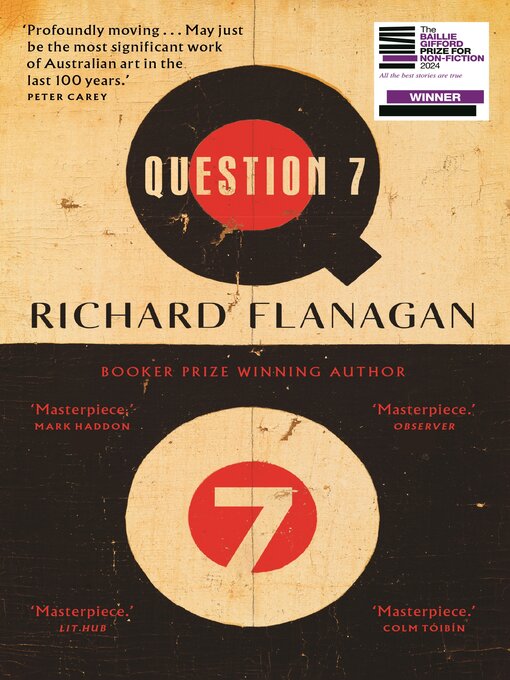 Title details for Question 7 by Richard Flanagan - Wait list